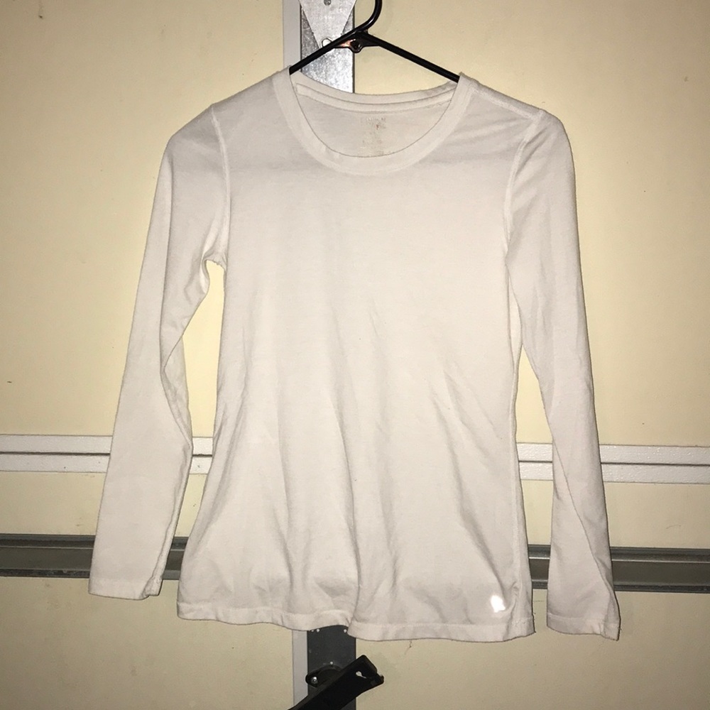 Long sleeve white shirt